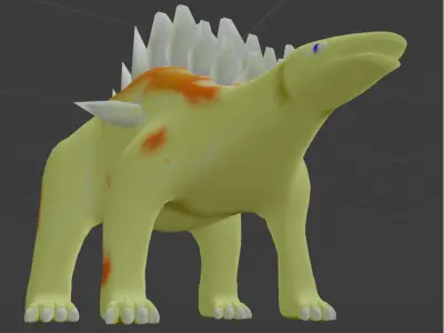 Kentrosaurus Free 3D model