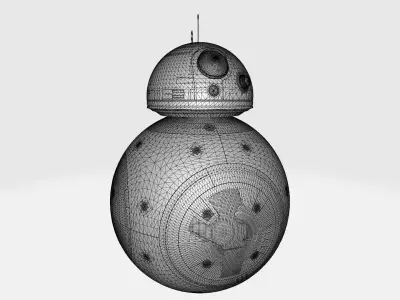 Star Wars - BB Unit 3D model