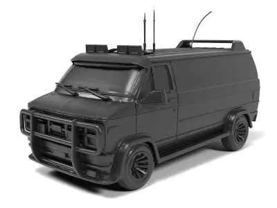 A team Van 3D print model