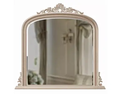 selectmirrors dayton overmantel mirror 3D model