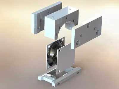 Shock mount mould Free 3D model