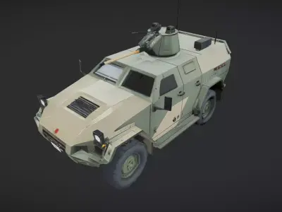 military armored vehicle 3D model purchase