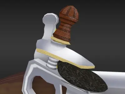 Brown Bess Flint Lock Muskeet 3D model