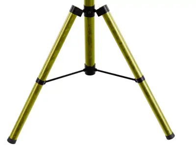 Footed Construction Lights Low-poly 3D model