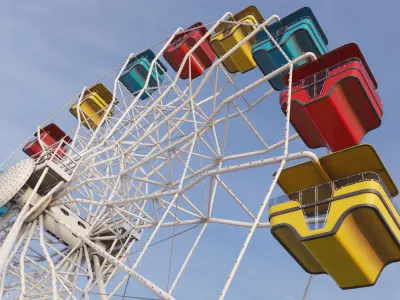 Ferris Wheel  purchase 3D model