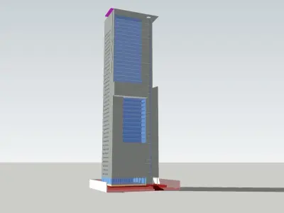 Commercial Complex 3D model purchase