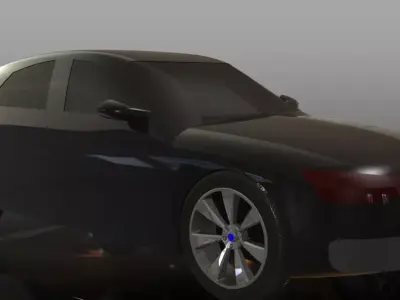 Audi A6 2014 Model 3D Printable 3D model
