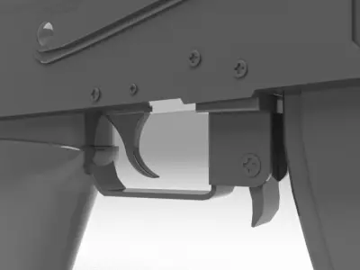 AK-47 Assault Rifle Free 3D model