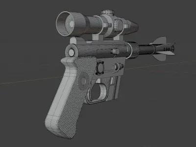 DL-21 A star wars gun 3D model