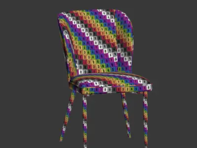 M44 Mustard Corduroy Vetro Mebel 3D model