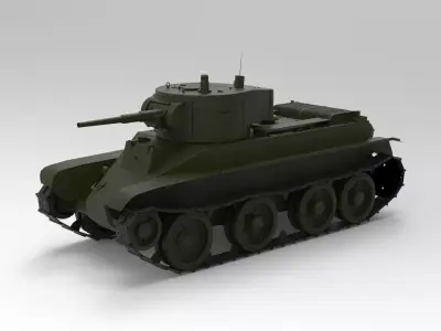 BT tank 3D model