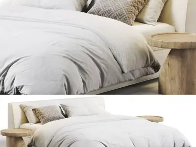 Lema Solftland Bed 3D model purchase