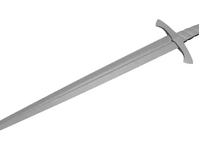 Soldiers sword  3D print model