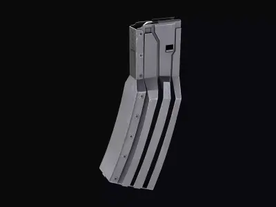 Surefire MAG5-60 Stanag magazine M4 AR Low-poly 3D model