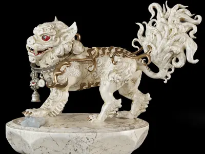 Foo dog 3D model