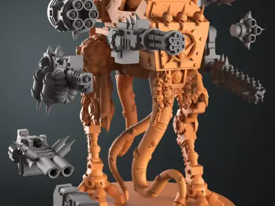 Traitor heavy walker 3D print model