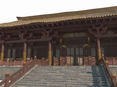 The Grand Hall of the Imperial Palace 3D model