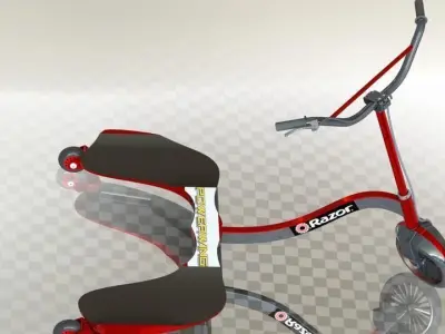 Razor Scooter- Blade 3D model