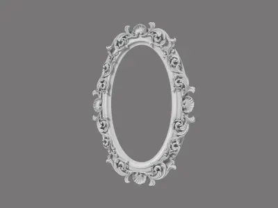 Frame 2 ornate 3D print model