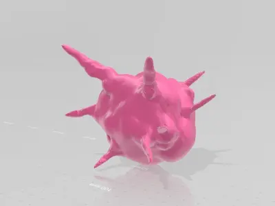 Action Explosion Effect part 2 Free 3D print model
