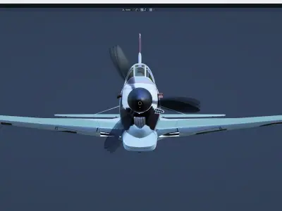 MS 406 aircraft Free 3D model