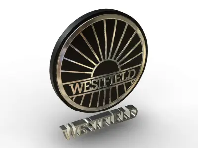 westfield logo 3D model