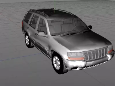 jeep grand cherokee Free 3D model
