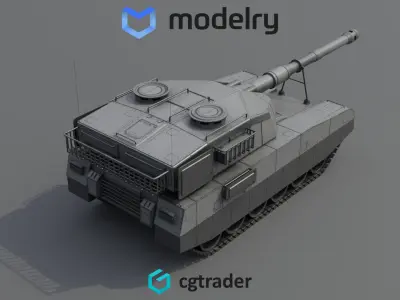 Military SPA 3D model purchase