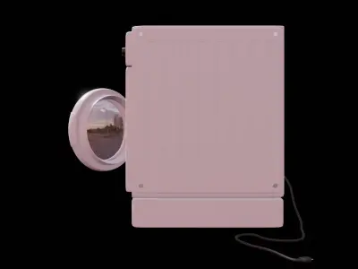 washing machine - gameready asset  Low-poly 3D model
