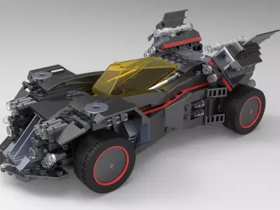 THE ULTIMATE BATMOBILE 3D model