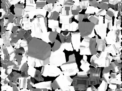 Red Sci Fi Rifle 3D model purchase