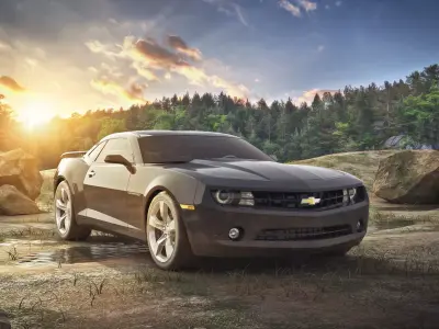 Sports car 3D model