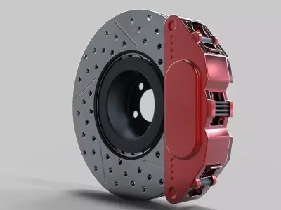 Disk Brake 3D model