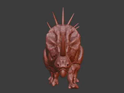 Dinosaur Styracosaurus 3D model