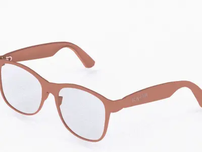 new wayfarer optics  Low-poly 3D model