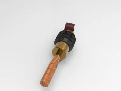 Stunt Hand Grenade SHERLOCK HOLMES A GAME OF SHADOWS 3D print model