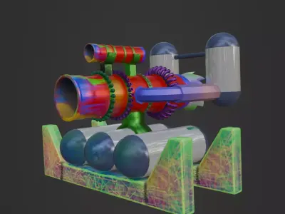 Holi Weapon Free 3D model