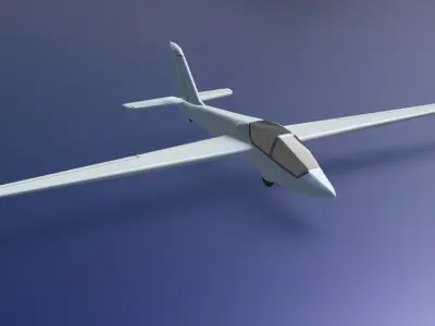 Gilder glider 3D model