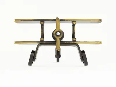 Antique Aeroplane 3D model