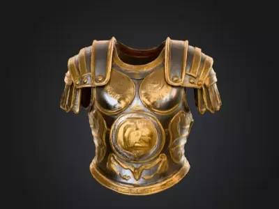 Ancient Warriors Arm Free low-poly 3D model