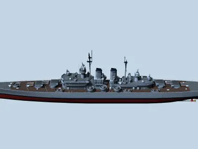 Light Cruiser 3D model