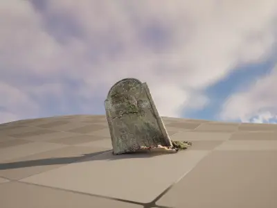Old tomb 3D model