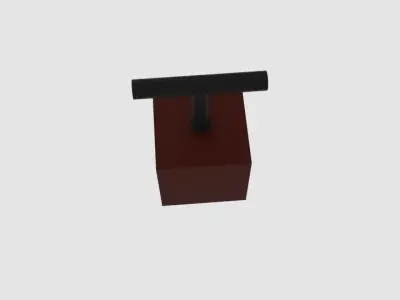  Simple Explosive Pusher  Free low-poly 3D model