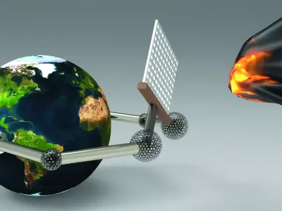 EARTH protect squad Low-poly 3D model
