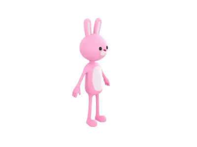 Mascot023 Bunny 3D model