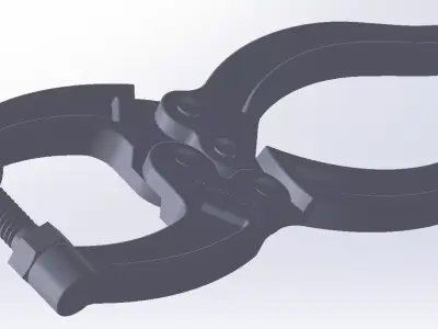 GP-1425 clamp Free 3D model