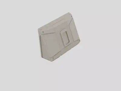 Industrial Factory Machine Guard Cover for 3D print 3D model