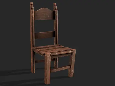 Chair Free low-poly 3D model order