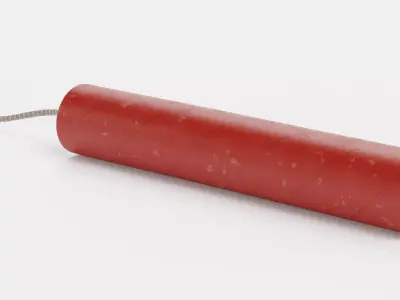 Dynamite V1 - Realistic TNT Explosive Stick Prop 3D model