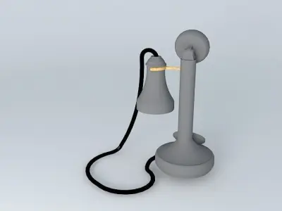 Candlestick Telephone Free 3D model